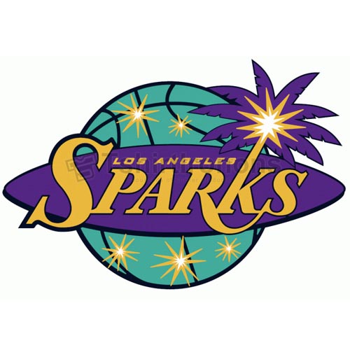 Los Angeles Sparks T-shirts Iron On Transfers N5679